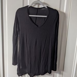 Assymetrical Tunic V-Neck Top